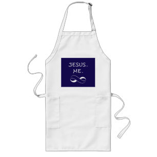 Christliche Schürzen Jesus Mich Unendlichkeit Back
