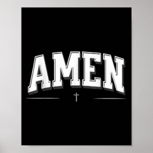 Christliche Shirts für Männer, Männer Poster