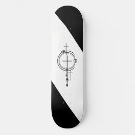 Christliche Skateboard-Geometrische Kreuze Skateboard