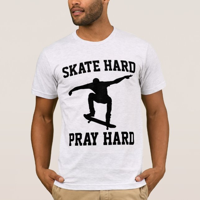 Christliche SKATEBOARD-T - Shirt (Vorderseite)
