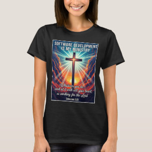 Christliche Software-Entwicklung ist mein Minister T-Shirt