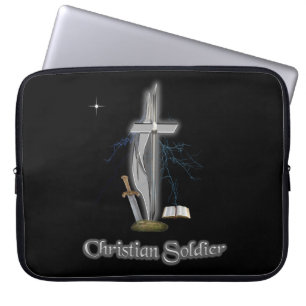 Christliche Soldat-Hüllen Laptopschutzhülle