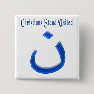 Christliche Solidarität Button