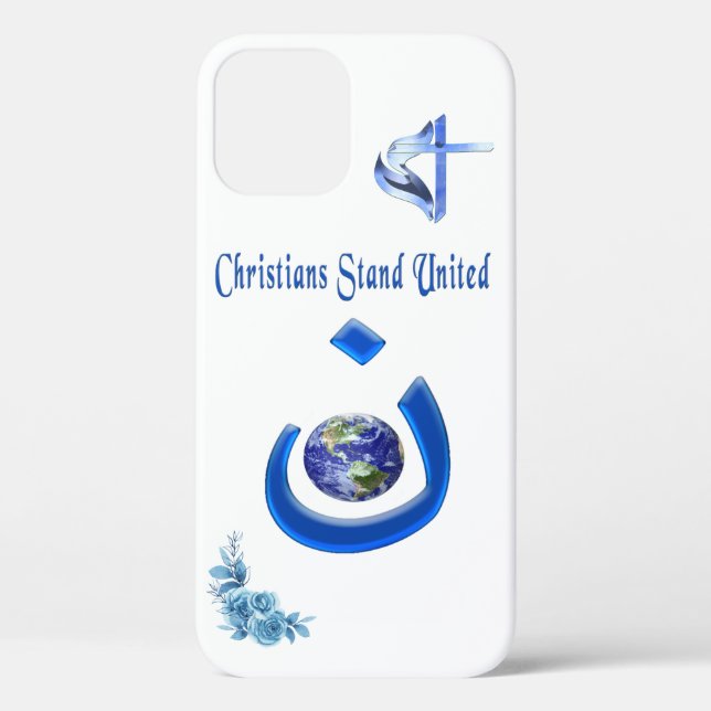 Christliche Solidarität Case-Mate iPhone Hülle (Rückseite)