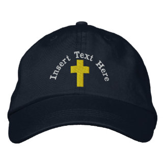 Christliche StickHat Bestickte Baseballkappe