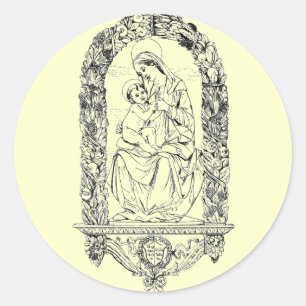 Christliche Symbole Aufkleber