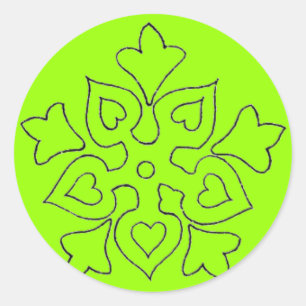 Christliche Symbole Aufkleber
