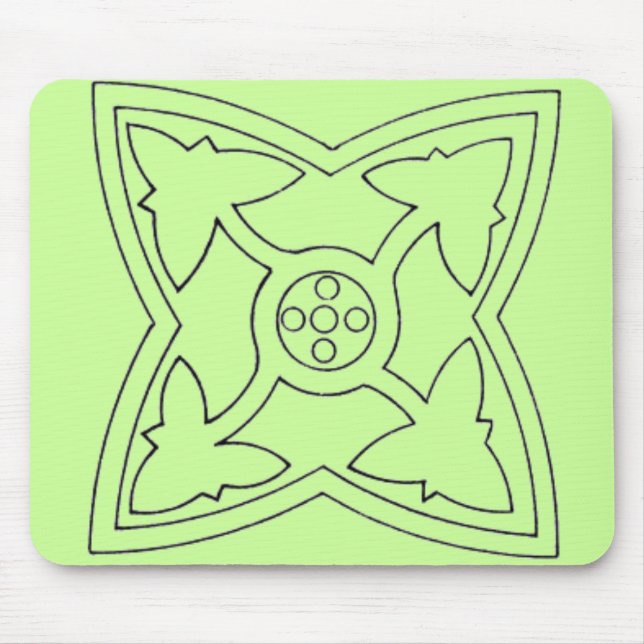 Christliche Symbole Maus-Pad Mousepad (Vorne)
