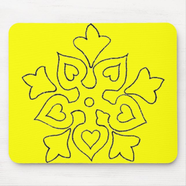 Christliche Symbole Maus-Pad Mousepad (Vorne)