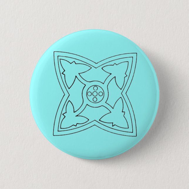 Christliche Symbole Schaltfläche Button (Vorderseite)