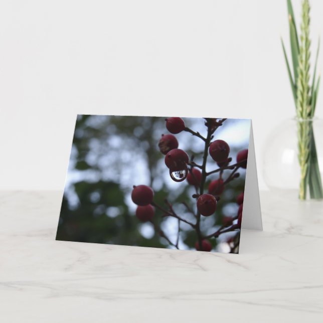 Christliche Sympathiekarte Psalm Bibel Verse Karte (Vorderseite)