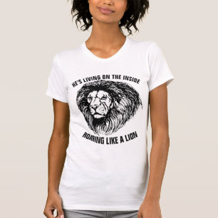 Christliche T - Shirt, DIE WIE EIN LION-T - Shirt 