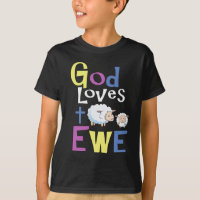Christliche T - Shirt-Entwürfe für Kinder -