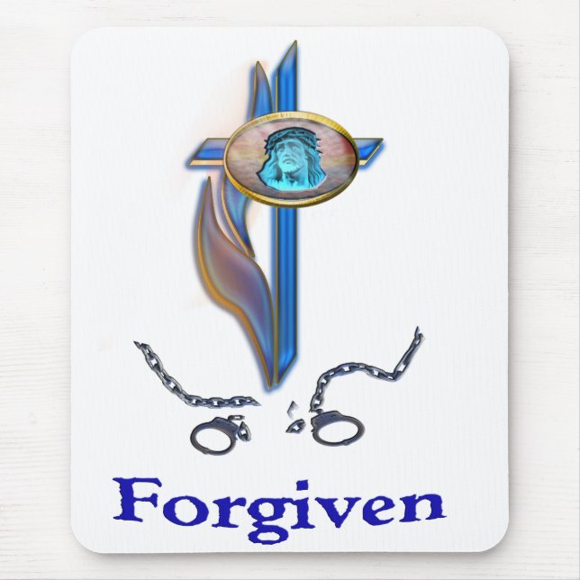 Christliche T - Shirt Mousepad (Vorne)