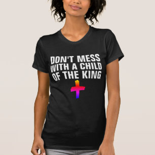 CHRISTLICHE T - Shirt, NICHT MEHR W/KIND DES KÖNIG T-Shirt