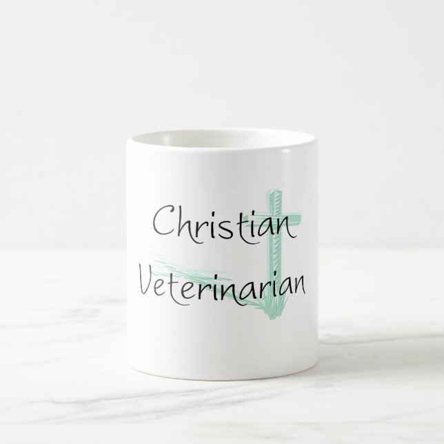 Christliche tierärztliche Schale Tasse (Mittel)