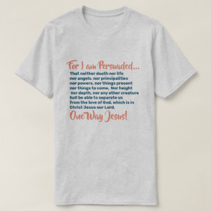 Christliche Tshirts Nichts kann uns für die Liebe