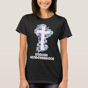 christliche Überdosierung Lila Überdosierung T-Shirt