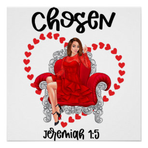 Christliche valentinische Galentine Poster