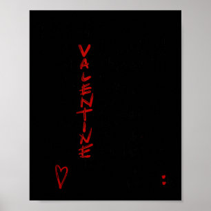 Christliche Valentinstage Johannes 3_16 Gott hat s Poster