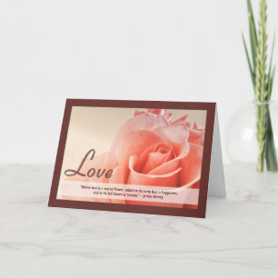 Christliche Valentintagskarte mit Zitat Feiertagskarte