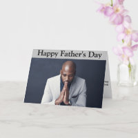 Christliche Vatertagskarte