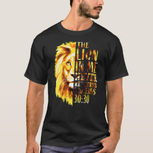Christliche Verse Männer Vater Löwe von Juda Back T-Shirt