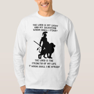 Christliche Verse Psalm 27 T-Shirt