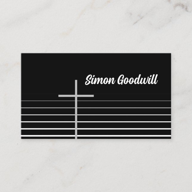 Christliche Visitenkarten Visitenkarte (Vorderseite)