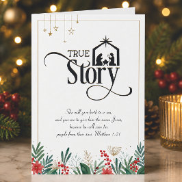 Christliche Wahre Story Karte