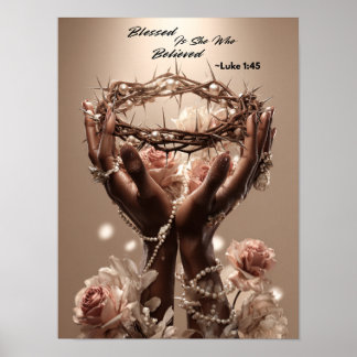 Christliche Wall Art-Wohngestaltung Poster