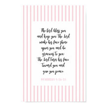 Christliche Wand Art Deco Rosa Girl Room