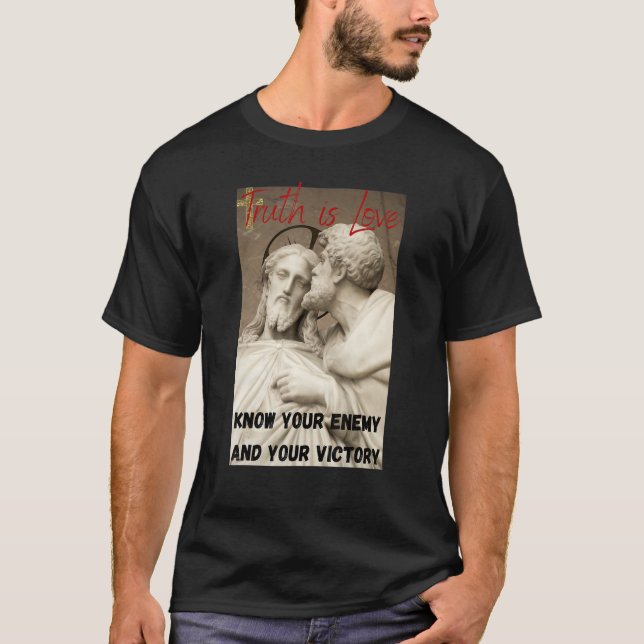 Christliche Warrior-Bekleidung T-Shirt (Vorderseite)