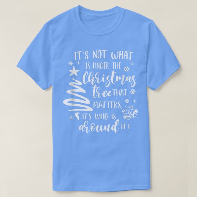 Christliche Weihnachten glauben an das, was zu Wei T-Shirt (Design vorne)