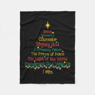 Christliche Weihnachten Jesus Bibel Namen Weihnach Fleecedecke