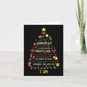 Christliche Weihnachten Jesus Bibel Namen Weihnach Karte