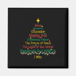 Christliche Weihnachten Jesus Bibel Namen Weihnach Magnet