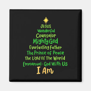 Christliche Weihnachten Jesus Bible Weihnachtsbaum Magnet
