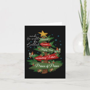 Christliche Weihnachten wird er als wunderbarer Co Karte