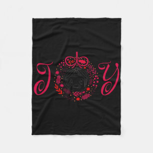 Christliche Weihnachtsfreude Jesus Krippe Der Glau Fleecedecke