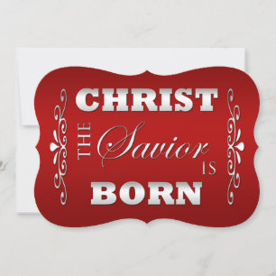 Christliche Weihnachtskarte Feiertagskarte