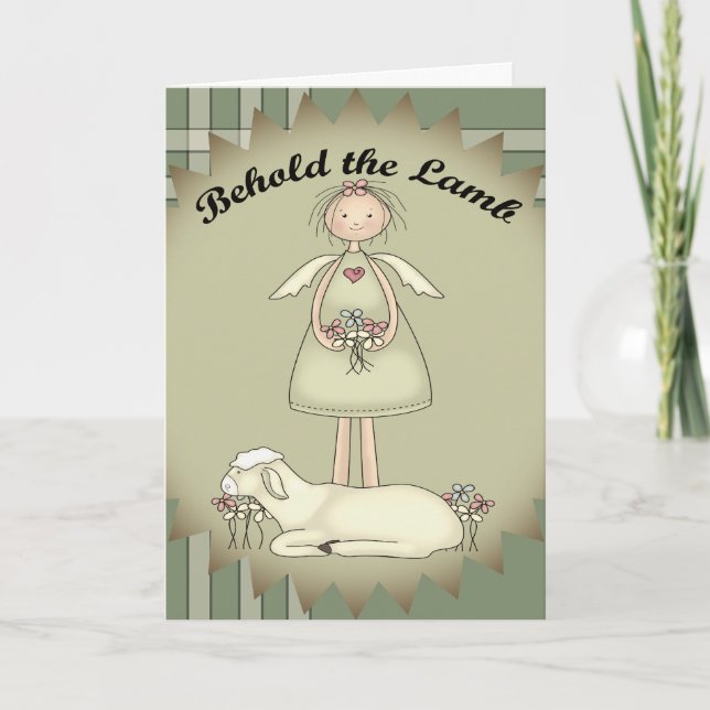 Christliche Weihnachtskarte Feiertagskarte (Vorderseite)