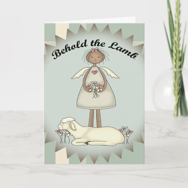 Christliche Weihnachtskarte Feiertagskarte (Vorderseite)