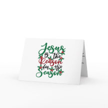 Christliche Weihnachtskarte