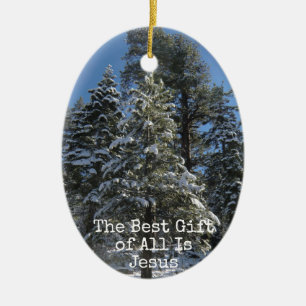 Christliche Weihnachtsschmuck - Bestes Geschenk is