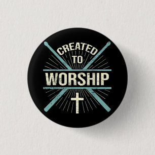 Christliche Worship-Band, die zur Anbetung des Dru Button