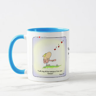 Christliche Worship-Kaffee-Tasse mit Schrift Tasse
