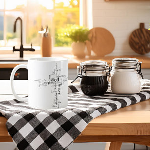 Christliche Worte Kaffeetasse