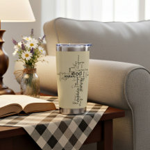 Christliche Wörter personalisiert