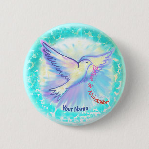 Christliche Wundertaube  Button